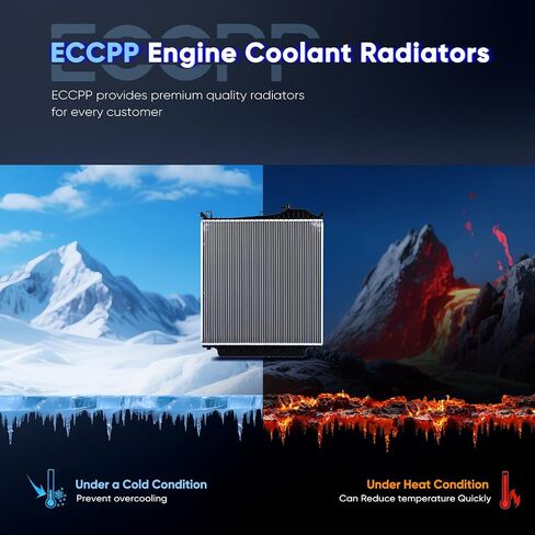 ECCPP 2952 Radiator for 2007-2010 for Ford for Explorer 4.0L 2007-2010 for Ford for Explorer 4.6L 2007-2010 for Ford for Explorer Sport Trac 4.0L 2007-2010 for Ford for Explorer Sport Trac 4.6L in Saudi Arabia