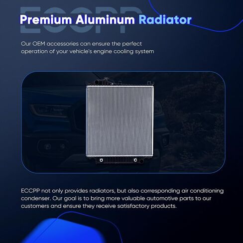 ECCPP 2952 Radiator for 2007-2010 for Ford for Explorer 4.0L 2007-2010 for Ford for Explorer 4.6L 2007-2010 for Ford for Explorer Sport Trac 4.0L 2007-2010 for Ford for Explorer Sport Trac 4.6L in Saudi Arabia