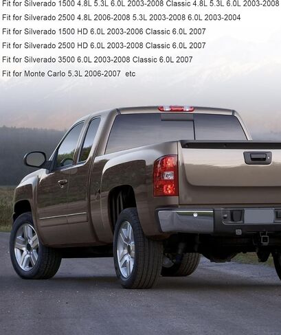 مستشعر ضغط الزيت متوافق مع GM Buick Caddillac Chevy Silverado Sierra Yukon Grand Express Impala 2002-2008 استبدال 12677836 12556117 926040 12614969، مع فلتر ومقبس in Saudi Arabia