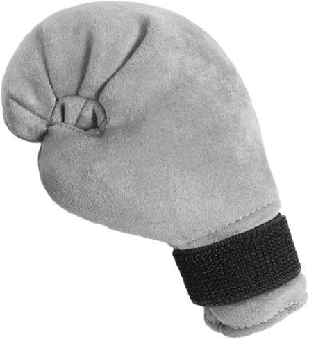 Soft Car Gear Shift Cover - Stylish And, Light Gray in Kuwait