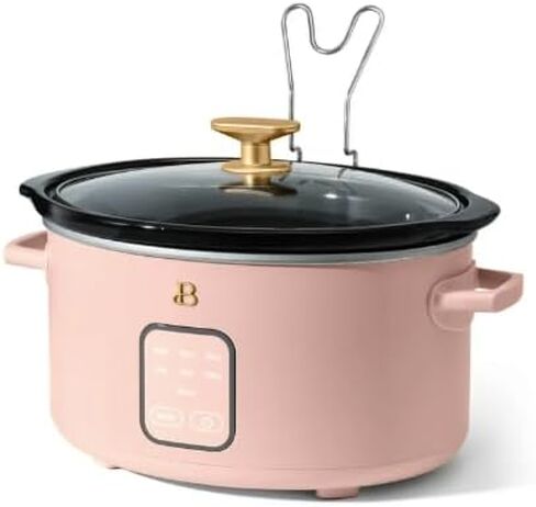 طباخ 4QT البطيء الجميل مع شاشة تم تنشيطها اللمس ، بقلم درو باريمور (أسود) in Kuwait