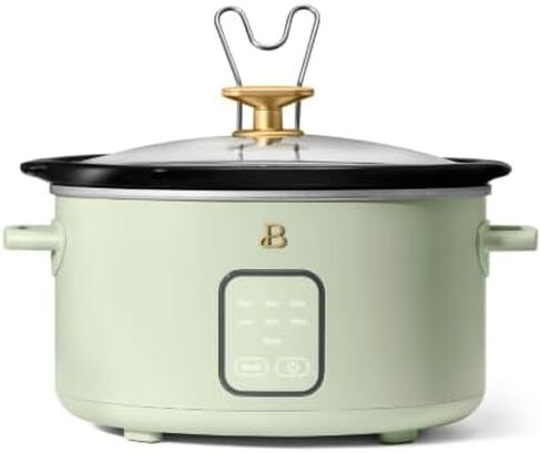 طباخ 4QT البطيء الجميل مع شاشة تم تنشيطها اللمس ، بقلم درو باريمور (أسود) in Kuwait