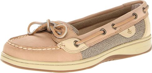 Sperry Women's Angelfish Boat Shoe, Dark Grey Metallic, 6 in Saudi Arabia
