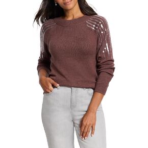 NIC+ZOE Women's Subtle Shine Sweater in Saudi Arabia