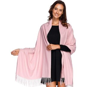 Elegant Pashmina Shawl Wrap for Women, Soft Winter Scarf, Perfect for Travel, Weddings & Everyday Wear in Saudi Arabia