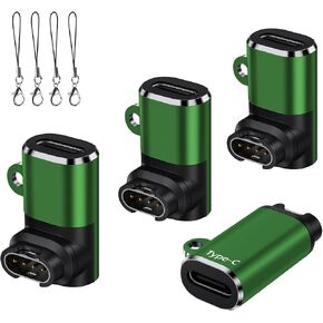USB-C Charger Cable Adapter for Garmin Watch 4-Pack,Type C Garmin Charging Converter for Fenix 8 7 7S 7X 6 E,Forerunner 965 955 265 255 165 55,Instinct,Venu 3S 2 SQ,Vivoactive 5,Epix Pro in Kuwait