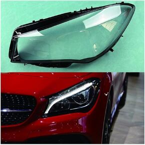 Compatible For Benz W117 CLA 180 200 220 250 260 2016-2019 Lampshade Headlight Shell Headlamp Lamp Cover Transparent Shade Lens(Left) in Kuwait