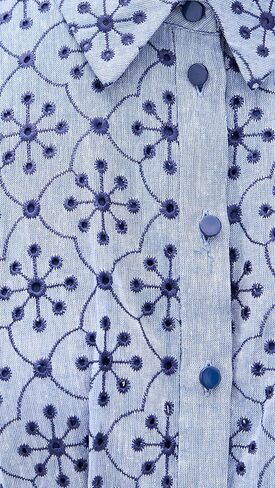 فستان Martselo للسيدات من Shoshanna مطرز من Chambray Trenton in Kuwait