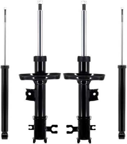 PM Auto Set 4 Front Suspension Strut Assembly-Rear Shock For 2013-2015 Chevrolet Spark in Saudi Arabia