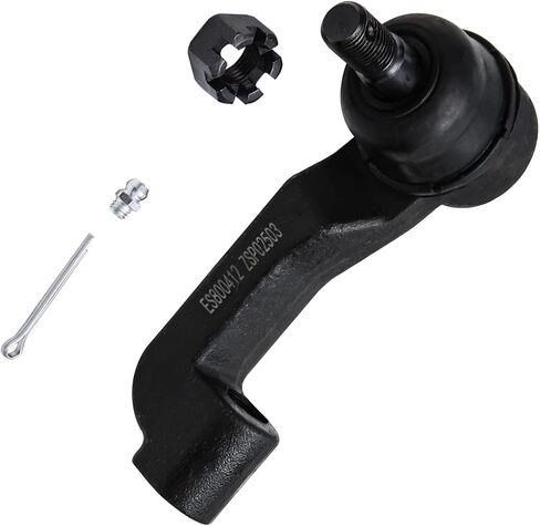 Detroit Axle - Front 6pc Tie Rods Kit for 08-12 Jeep Liberty, 07-11 Dodge Nitro, 4 Outer and Inner Tie Rods 2 Rack and Pinion Boots 2008 2009 2010 2011 Replacement in Saudi Arabia