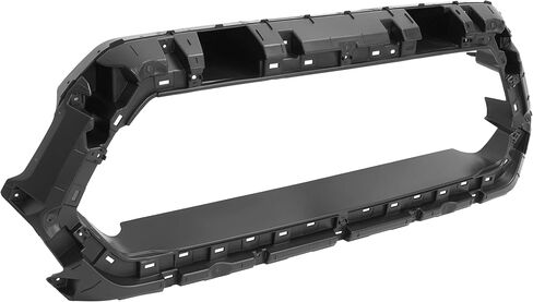 KUAFU Front Upper Grille Bracket Compatible with 2016-2022 Toyota Tacoma Plastic(ABS) Outer Frame Holder Shell Black in Kuwait
