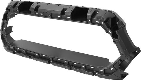 KUAFU Front Upper Grille Bracket Compatible with 2016-2022 Toyota Tacoma Plastic(ABS) Outer Frame Holder Shell Black in Kuwait