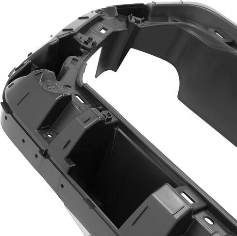 KUAFU Front Upper Grille Bracket Compatible with 2016-2022 Toyota Tacoma Plastic(ABS) Outer Frame Holder Shell Black in Kuwait
