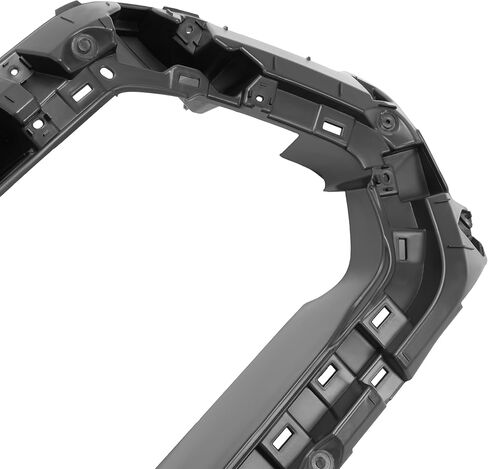 KUAFU Front Upper Grille Bracket Compatible with 2016-2022 Toyota Tacoma Plastic(ABS) Outer Frame Holder Shell Black in Kuwait