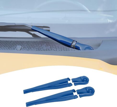 for Bronco Windshield Wipers Trim Covers Carbon Fiber for Bronco 2021-Present Black Carbon Fiber Grain Exterior Accessories 4pcs in Saudi Arabia
