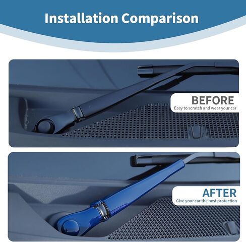 for Bronco Windshield Wipers Trim Covers Carbon Fiber for Bronco 2021-Present Black Carbon Fiber Grain Exterior Accessories 4pcs in Saudi Arabia