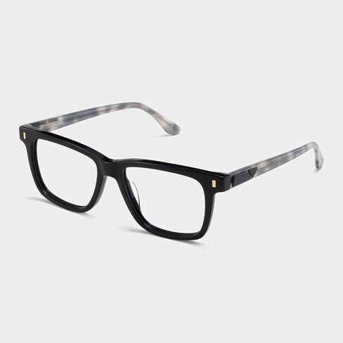 إطارات نظارات Zeelool للنساء والرجال، إطار نظارات مستطيل أنيق مع عدسات شفافة Travis ZJGA880046 in Saudi Arabia