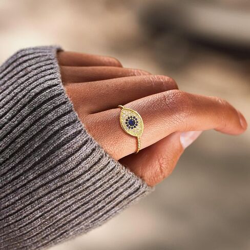 Sunflower Fidget Ring for Women Spinning Rings Adjustable Anxiety Ring for Teens Birthday Gift for Daughter Mom You Are My Sunshine Spinner Rings in Saudi Arabia