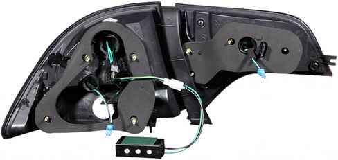 ANZO لسيارة Honda Civic 2006-2011 مصابيح خلفية LED باللون الأسود | 321152 in Saudi Arabia
