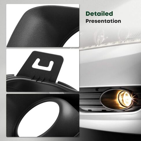 YHTAUTO Fog Light Bezel Fits GMC Canyon 2015-2020 Front Bumper Lamp Trim Cover Fog Light Bezel Right Passenger Side in Saudi Arabia