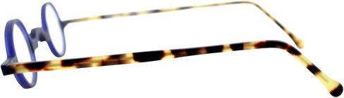 SocialEyes Italian Handmade Colorful Round Acetate Eyeglasses, Non-Prescription/Rx-able Designer Glasses Frame for Men Women in Saudi Arabia