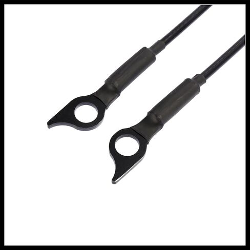 Pair Rear Tailgate Cables Lift Gate Support Straps Pickup for Dodge for Ram 1500 2500 3500 1994-2002 55345124AB 55345125AB Durable Material in Saudi Arabia