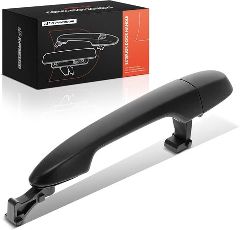 A-Premium Front Right Passenger Side Exterior Door Handle Compatible with Kia Optima 2006 2007 2008 2009 2010, Primed Black in Saudi Arabia