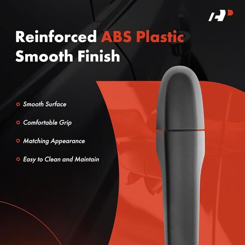 A-Premium Front Right Passenger Side Exterior Door Handle Compatible with Kia Optima 2006 2007 2008 2009 2010, Primed Black in Saudi Arabia