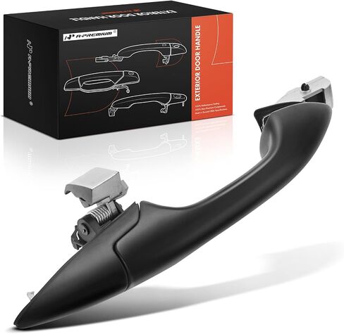 A-Premium Front Right Passenger Side Exterior Door Handle Compatible with Honda Odyssey 2005-2010, Primed Black, Replace# 72140-SHJ-A11 in Saudi Arabia