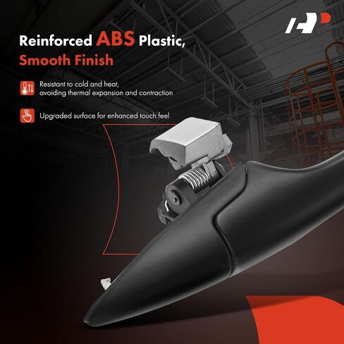 A-Premium Front Right Passenger Side Exterior Door Handle Compatible with Honda Odyssey 2005-2010, Primed Black, Replace# 72140-SHJ-A11 in Saudi Arabia