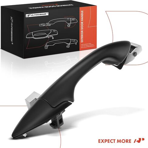 A-Premium Front Right Passenger Side Exterior Door Handle Compatible with Honda Odyssey 2005-2010, Primed Black, Replace# 72140-SHJ-A11 in Saudi Arabia