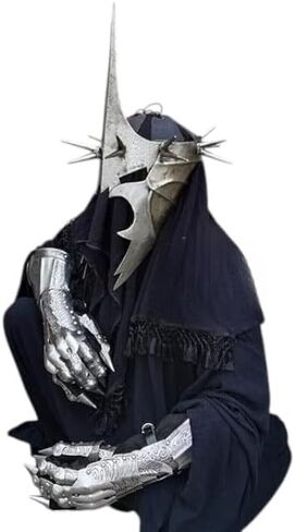 درع Witch-King of Angmar الكامل للجسم - زي Nazgul في القرون الوسطى للمعجبين والحفلات التنكرية وLARP. in Saudi Arabia