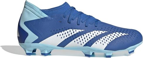 حذاء كرة القدم Adidas للجنسين Predator Accuracy.3 Firm Ground، أسود/أسود/أبيض، 5 US للرجال in Saudi Arabia