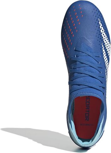 حذاء كرة القدم Adidas للجنسين Predator Accuracy.3 Firm Ground، أسود/أسود/أبيض، 5 US للرجال in Saudi Arabia