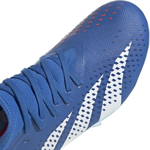 حذاء كرة القدم Adidas للجنسين Predator Accuracy.3 Firm Ground، أسود/أسود/أبيض، 5 US للرجال in Saudi Arabia
