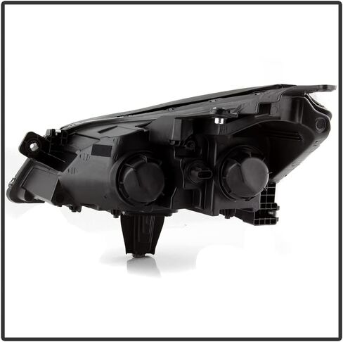 ACANII - لسيارة 2009-2012 Chevy Traverse LS/LT مصابيح أمامية سوداء بديلة للسائق وجانب الركاب in Saudi Arabia