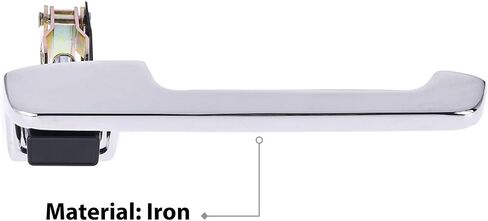 Auto Parts Avenue APA Replacement Front Exterior Door Handle for 1980-1997 F150 F250 F350 Pickup 1980-1996 Bronco Pair FO1311104 FO1310104 in Saudi Arabia