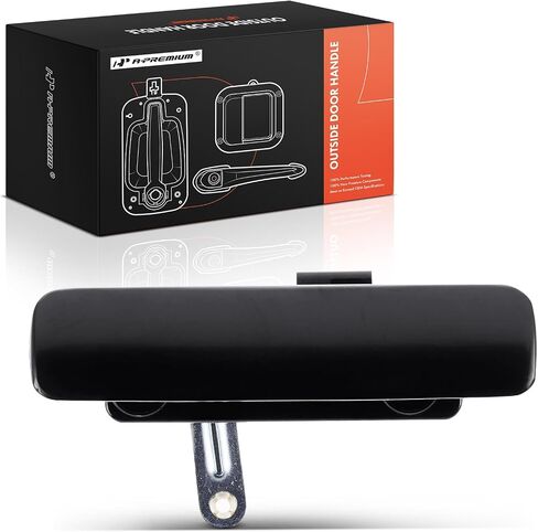 A-Premium Front Right Passenger Side Exterior Door Handle Compatible with Sterling Truck Acterra 5500 2001-2007, Acterra 6500 2004-2007, Acterra 7500 2001-2007, Black in Saudi Arabia