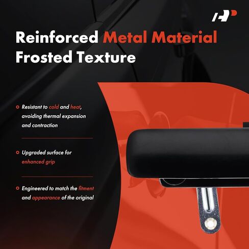 A-Premium Front Right Passenger Side Exterior Door Handle Compatible with Sterling Truck Acterra 5500 2001-2007, Acterra 6500 2004-2007, Acterra 7500 2001-2007, Black in Saudi Arabia