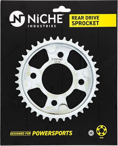 NICHE Drive Sprocket Chain Combo for Honda Grom 125 Front 15 Rear 38 Tooth 420 X-Ring 108 Links in Saudi Arabia