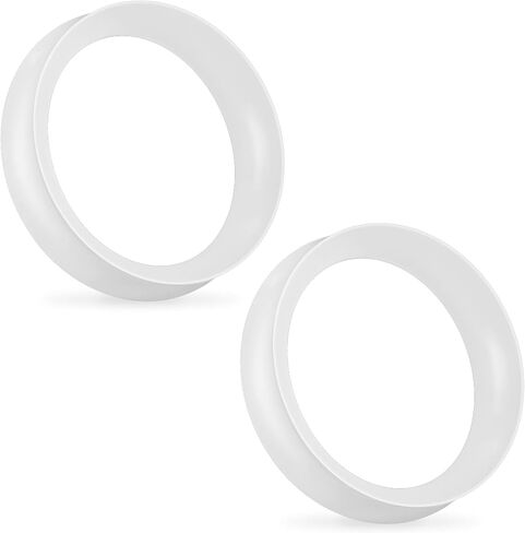 10G-50mm Clear Silicone Gauges for Ear Double Flared Ear Gauges Tunnels Flexible Plugs Tunnel Earrings for Women Men in Kuwait