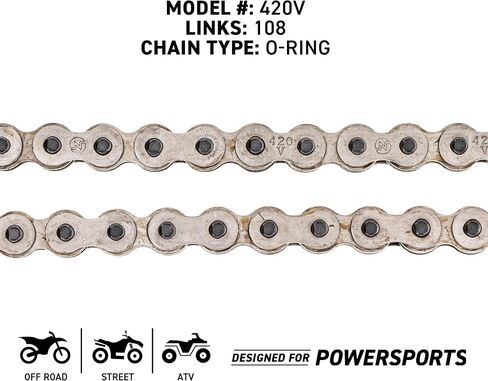 NICHE Drive Sprocket Chain Combo for Honda Grom 125 Front 15 Rear 38 Tooth 420 X-Ring 108 Links in Saudi Arabia