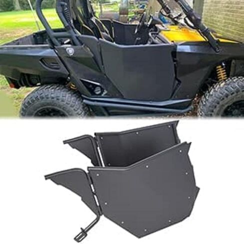 أبواب HECASA UTV الانتحارية من الألومنيوم متوافقة مع نماذج 2011-2020 Maverick/Commander 800 1000 ذات المرحلة المزدوجة على طراز السيارات Slam Latch 2 باب in Saudi Arabia