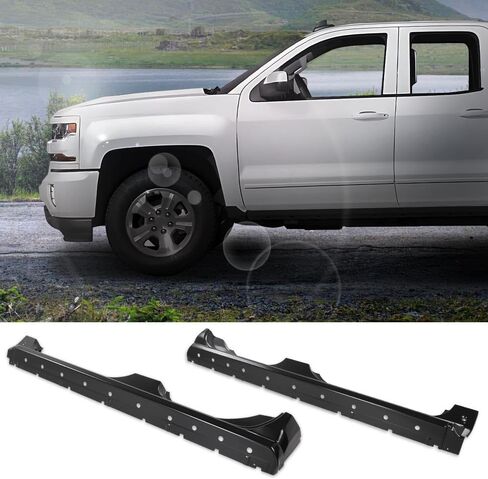 زوج لوحة الروك CHEDA متوافق مع Chevy Silverado GMC Sierra Extended Cab (غير مناسب لطاقم الكابينة) 2014 2015 2016 2017 2018 in Saudi Arabia