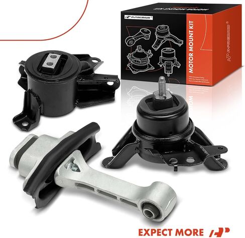 A-Premium 3PCS Engine Motor Mount and Engine Shock Mount and Transmission Mount Set Compatible with Hyundai Azera 2013-2014 & Kia Cadenza 2014-2016, Automatic Transmission in Saudi Arabia