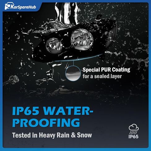 Headlights Assembly for 2003-2008 Toyota Corolla Headlamp Replacement Clear Lens Chrome Housing Amber Reflector Driver & Passenger Side in Kuwait