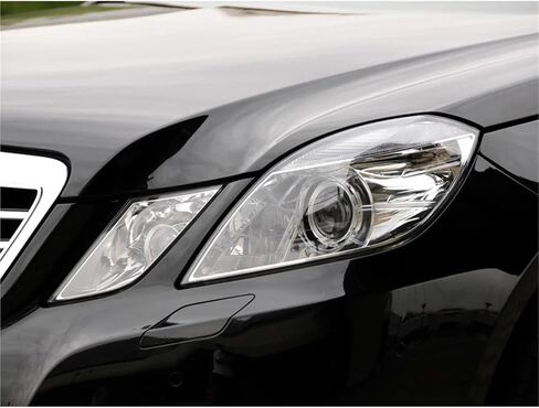 Car Headlight Glass Lamp Transparent E260 E350 E400 E500 E550 Shade Shell Lens Cover Compatible for-Benz E-Class W212 2009-2012(Left and right) in Saudi Arabia