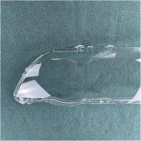 2 قطعة متوافق لسيارات BMW X5 E53 2000-2003 سيارة عدسة المصباح الأمامي غطاء استبدال رئيس ضوء مصباح عاكس الضوء الزجاج قذيفة (يسار + يمين) in Saudi Arabia