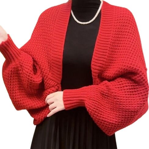 Women Knitted Soft Shawl Scarf Cardigan,Multifunctional Warm Knitted Crochet Scarf Wrap with Sleeves Winter in Saudi Arabia