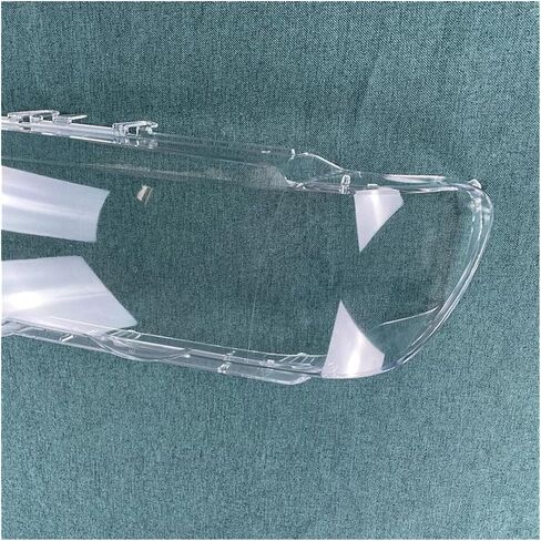 2 قطعة متوافق لسيارات BMW X5 E53 2000-2003 سيارة عدسة المصباح الأمامي غطاء استبدال رئيس ضوء مصباح عاكس الضوء الزجاج قذيفة (يسار + يمين) in Saudi Arabia